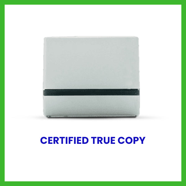 CA - Certified True Copy