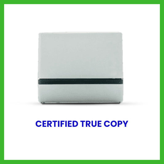 CA - Certified True Copy