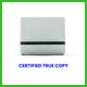 CA - Certified True Copy
